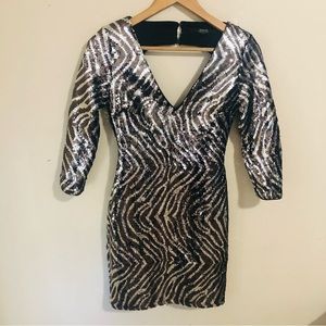 GUESS Sequins Mini Dress